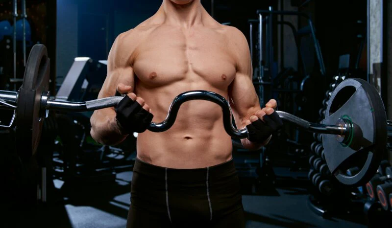 Rutin Latihan Tubuh Bagian Atas Lengkap Menggunakan EZ Curl Bar